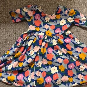 Hanna Andersson Colorful Floral Kids Dress